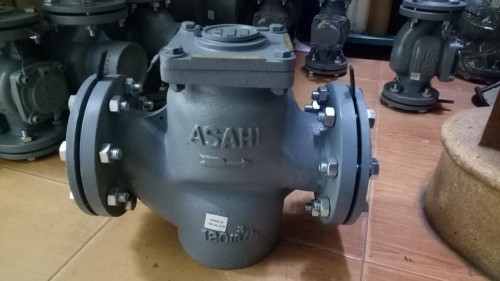 Đồng hồ nước Asahi nối bích